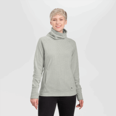 Outdoor UK Women's Trail Mix Cowl Pullover Sand