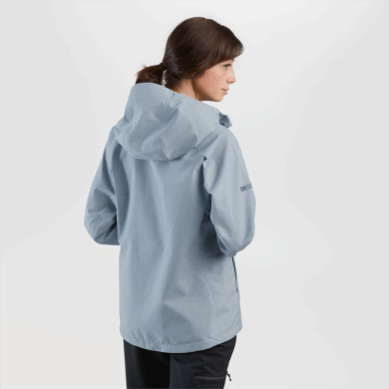 Outdoor UK Women's Microgravity Ascentshell Jacket Arctic
