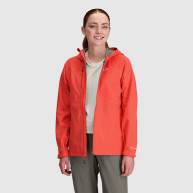 Outdoor UK Women's Microgravity Ascentshell Jacket Sunset