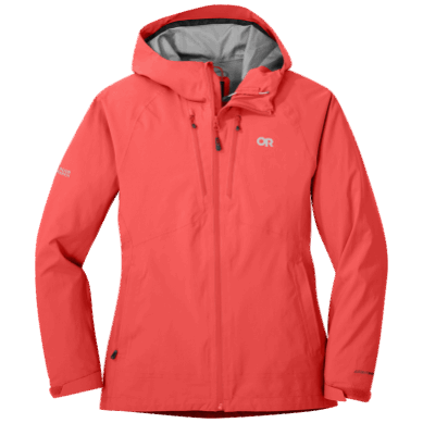 Outdoor UK Women's Microgravity Ascentshell Jacket Sunset