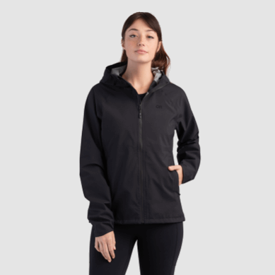 Outdoor UK Women's Motive Ascentshell Jacket Black