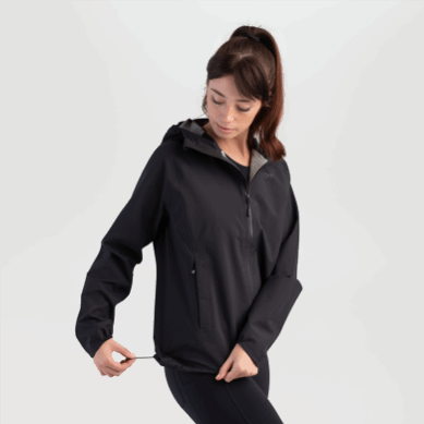 Outdoor UK Women's Motive Ascentshell Jacket Black