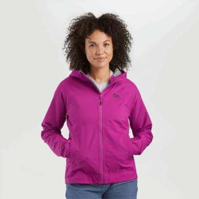 Outdoor UK Women's Motive Ascentshell Jacket Fuchsia
