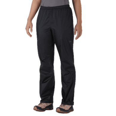 Outdoor UK Women's Helium Rain Pants Black