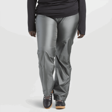 Outdoor UK Women's Helium Rain Pants Pewter