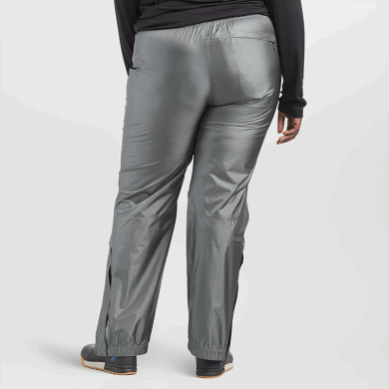 Outdoor UK Women's Helium Rain Pants Pewter