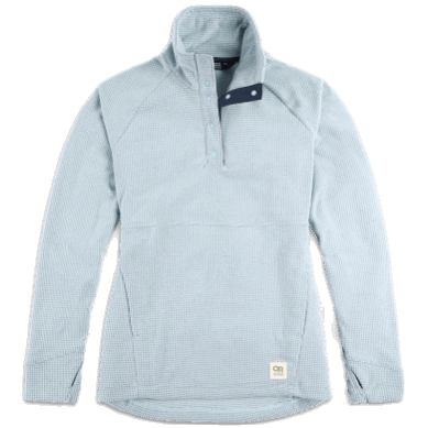 Outdoor UK Women's Trail Mix Snap Pullover Arctic