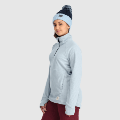Outdoor UK Women's Trail Mix Snap Pullover Arctic