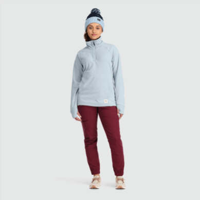 Outdoor UK Women's Trail Mix Snap Pullover Arctic