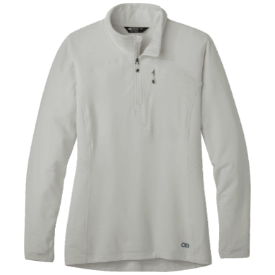 Outdoor UK Women's Vigor Quarter Zip Snow