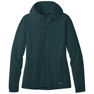 Outdoor UK Women's Vigor Full Zip Hoodie Treeline
