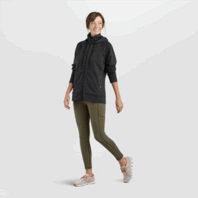 Outdoor UK Women's Emersion Fleece Hoodie Elk