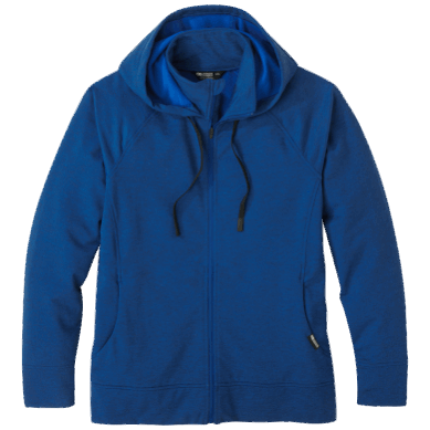 Outdoor UK Women's Emersion Fleece Hoodie Classic Blue Heather