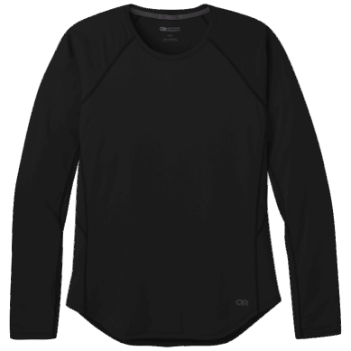 Outdoor UK Women's Argon L/S Tee Black