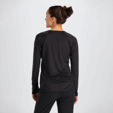 Outdoor UK Women's Argon L/S Tee Black