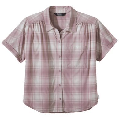 Outdoor UK Women's Astroman S/S Sun Shirt Moth Plaid