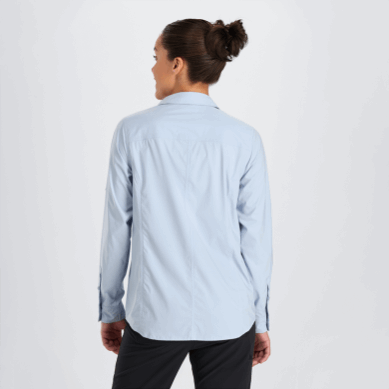 Outdoor UK Women's Way Station Long Sleeve Shirt Arctic