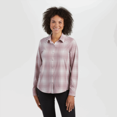 Outdoor UK Women's Astroman L/S Sun Shirt Moth Plaid