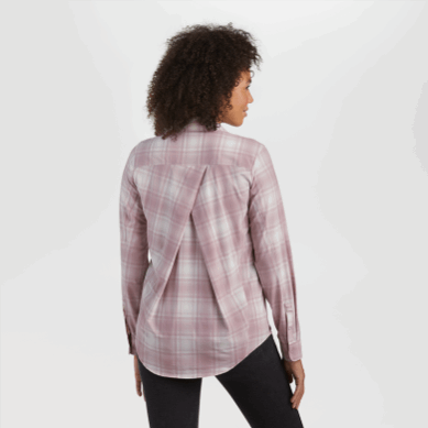 Outdoor UK Women's Astroman L/S Sun Shirt Moth Plaid