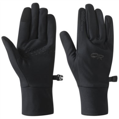 Outdoor UK Women's Vigor Lightweight Sensor Gloves Black