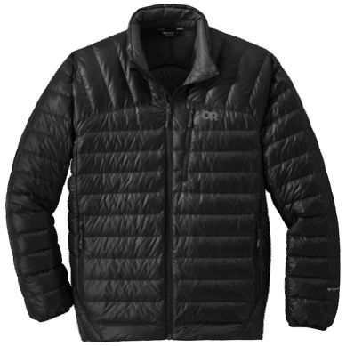 Outdoor UK Men's Helium Down Jacket Black