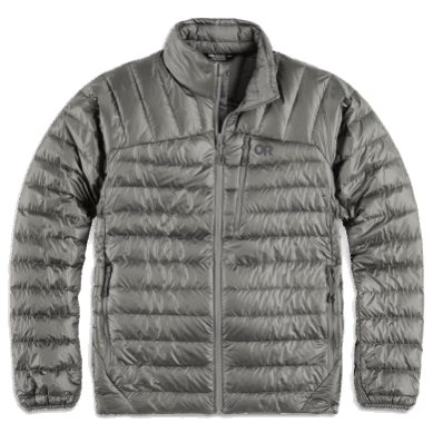 Outdoor UK Men's Helium Down Jacket Pewter