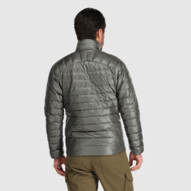 Outdoor UK Men's Helium Down Jacket Pewter