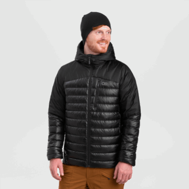 Outdoor UK Men's Helium Down Hoodie Black