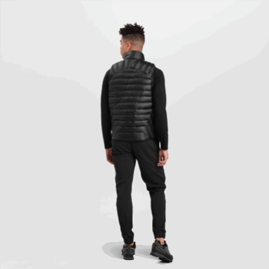 Outdoor UK Men's Helium Down Vest Black