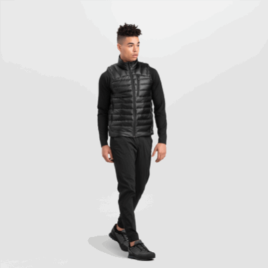 Outdoor UK Men's Helium Down Vest Black