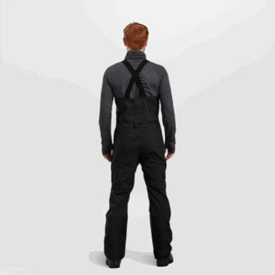 Outdoor UK Men's Carbide Bibs Solid Black
