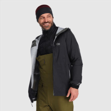 Outdoor UK Men's Carbide Jacket Black