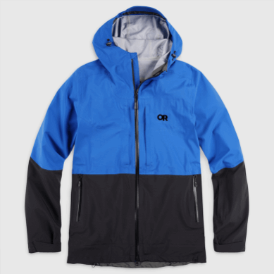 Outdoor UK Men's Carbide Jacket Classic Blue/Black