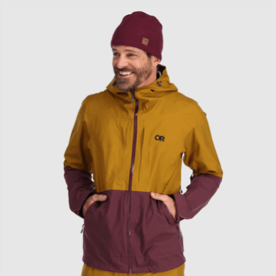 Outdoor UK Men's Carbide Jacket Tapenade/Kalamata