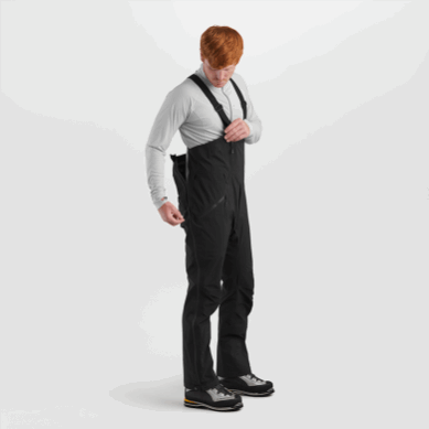 Outdoor UK Men's Archangel Gore-Tex® Bibs Black
