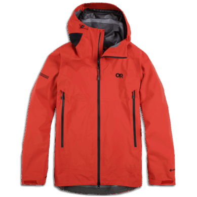 Outdoor UK Men's Archangel Gore-Tex® Jacket Cranberry/Black