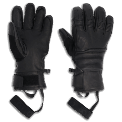 Outdoor UK Men's Point N Chute Gore-Tex® Sensor Gloves Black
