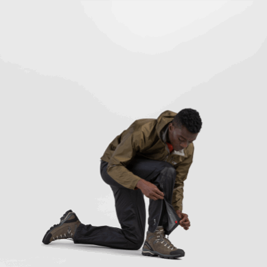 Outdoor UK Men's Helium Rain Pants Black