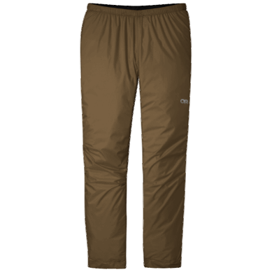 Outdoor UK Men's Helium Rain Pants Coyote