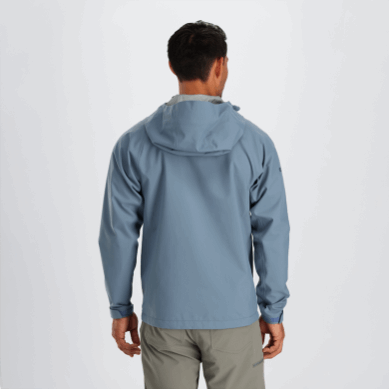 Outdoor UK Men's Microgravity Ascentshell Jacket Nimbus