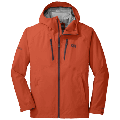 Outdoor UK Men's Microgravity Ascentshell Jacket Redrock