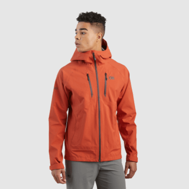 Outdoor UK Men's Microgravity Ascentshell Jacket Redrock