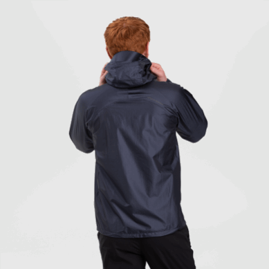 Outdoor UK Men's Helium Rain Jacket Naval Blue