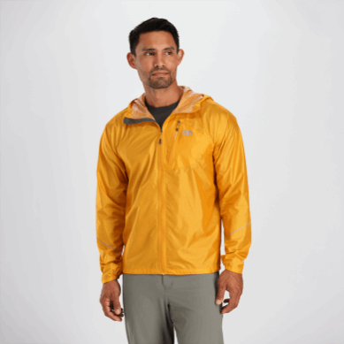 Outdoor UK Men's Helium Rain Jacket Radiant