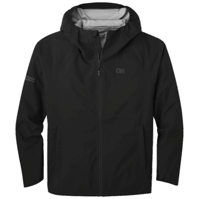 Outdoor UK Men's Motive Ascentshell Jacket Black