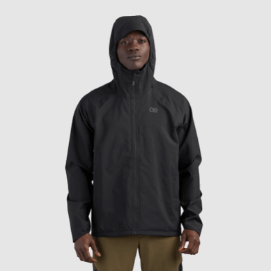 Outdoor UK Men's Motive Ascentshell Jacket Black