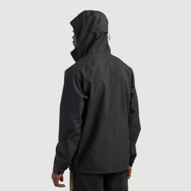 Outdoor UK Men's Motive Ascentshell Jacket Black