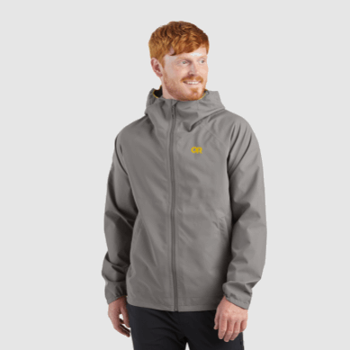 Outdoor UK Men's Motive Ascentshell Jacket Pewter