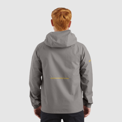 Outdoor UK Men's Motive Ascentshell Jacket Pewter