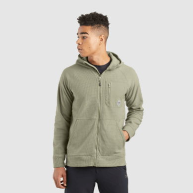 Outdoor UK Men's Trail Mix Hoodie Flint